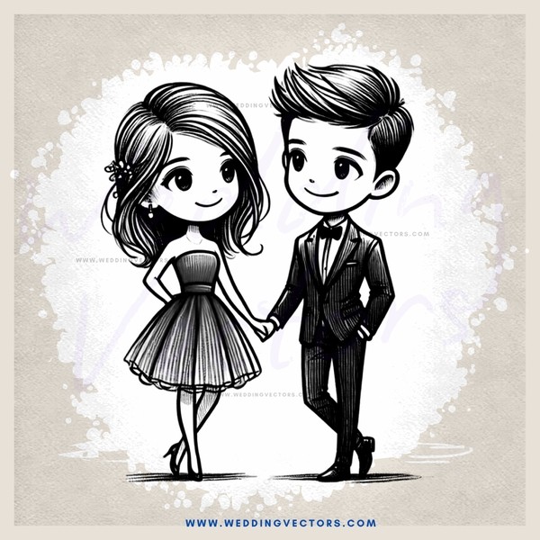 a couple holding hands