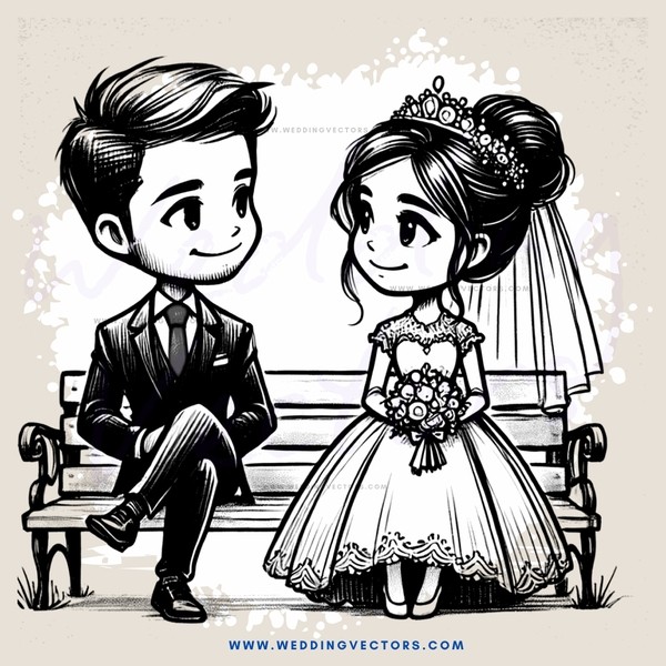 a couple sitting on a bench