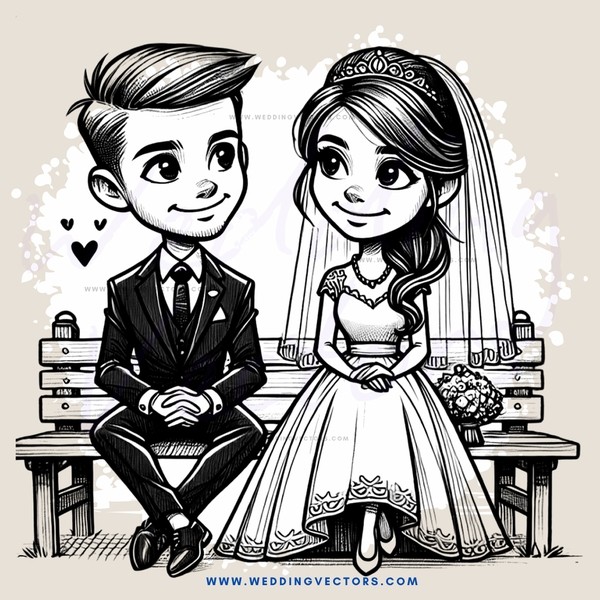 wedding comics - candid shots from the big day