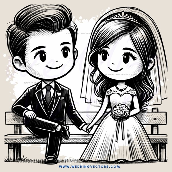 groom and bride