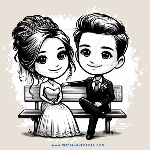 a couple sitting on a bench