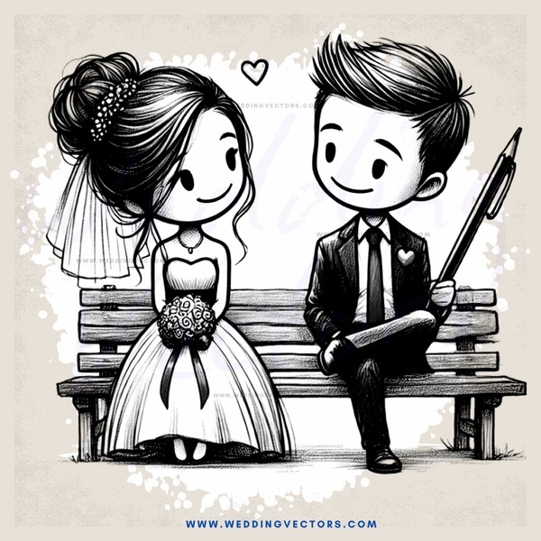 a couple sitting on a bench