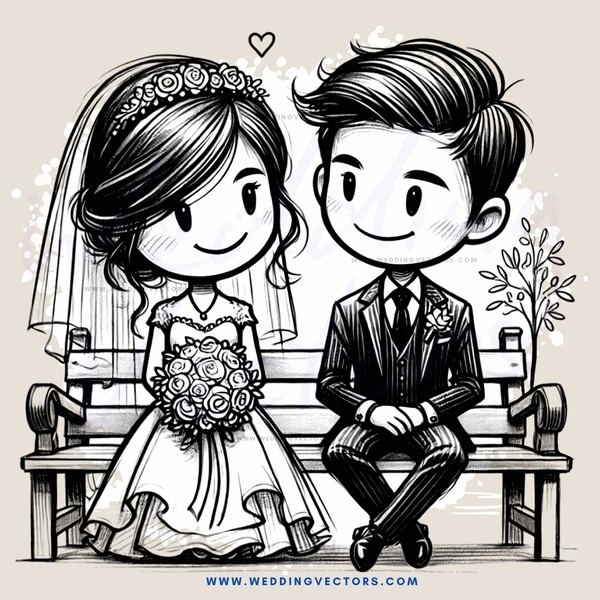 a couple sitting on a bench