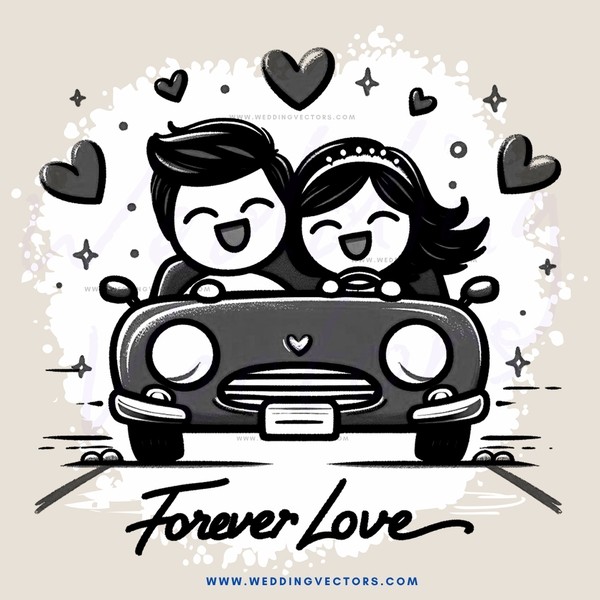 forever love car picture