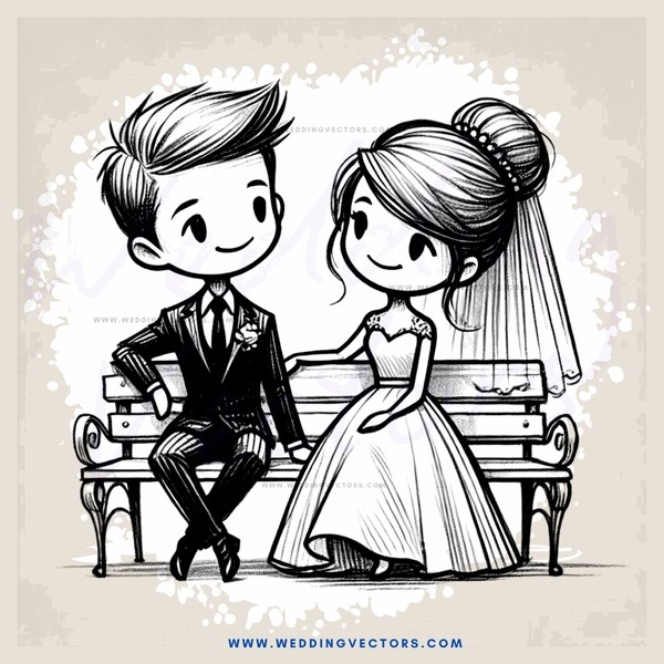 a wedding ceremony between two people