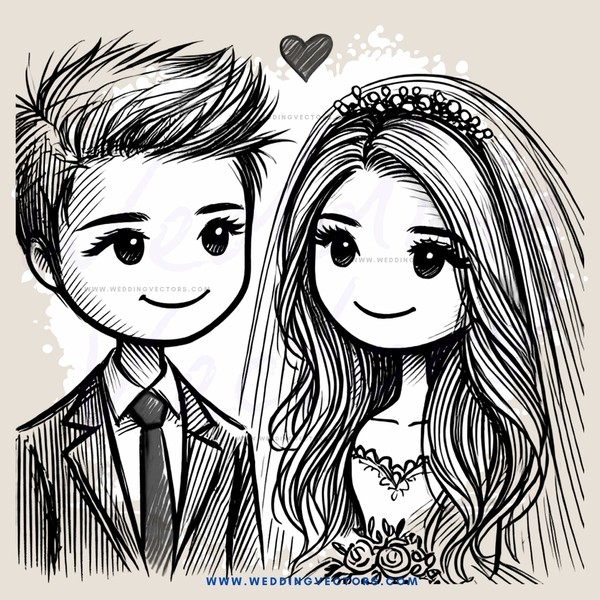 a bride and groom holding hands
