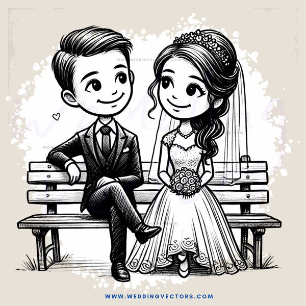 a couple sitting on a bench