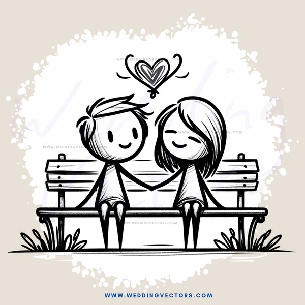 cartoon love story