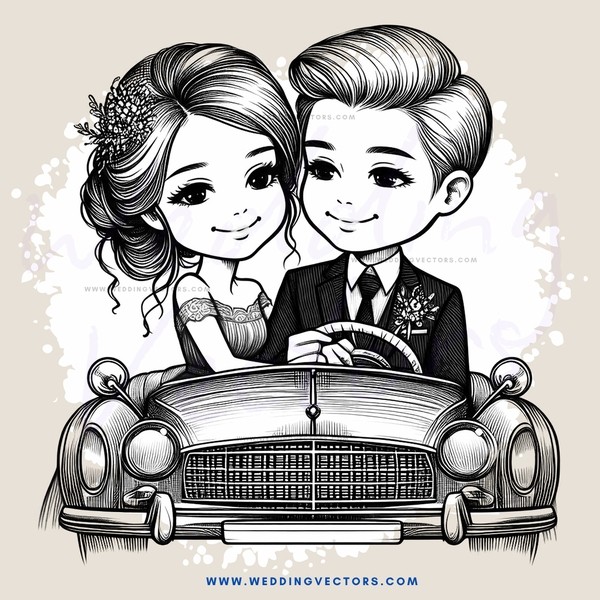 car and people on the side of road