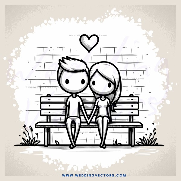 a couple sitting on a bench together