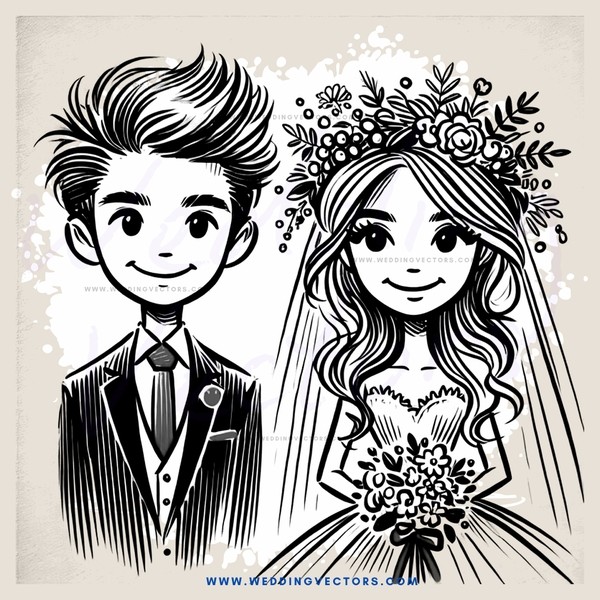 a young couple in formal wear