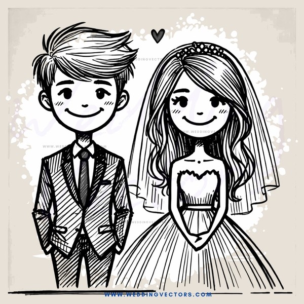 a young couple's smile