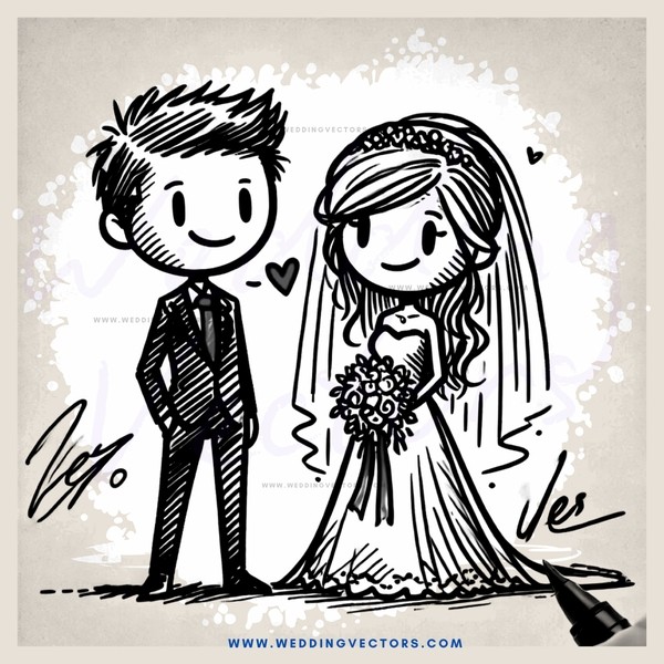 a bride and groom celebrating their wedding day