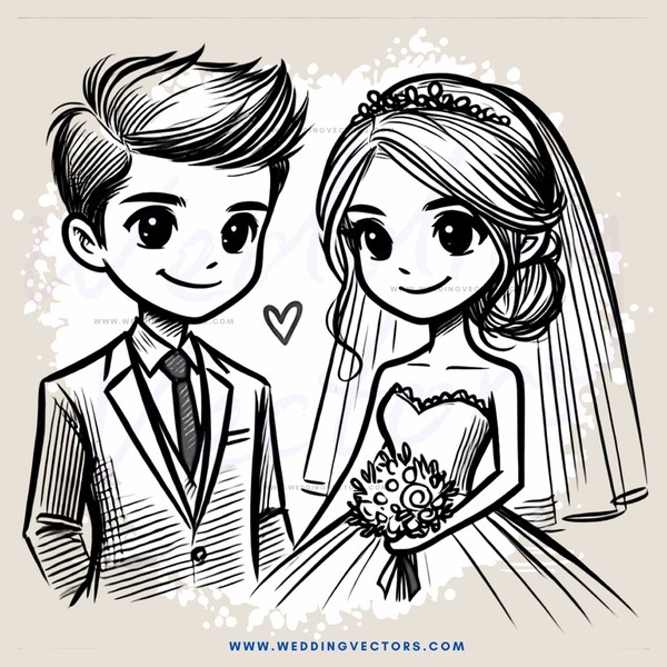 couple posing for wedding picture with bouquet and tiara