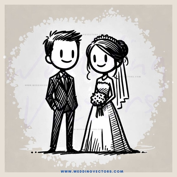 the bride and groom