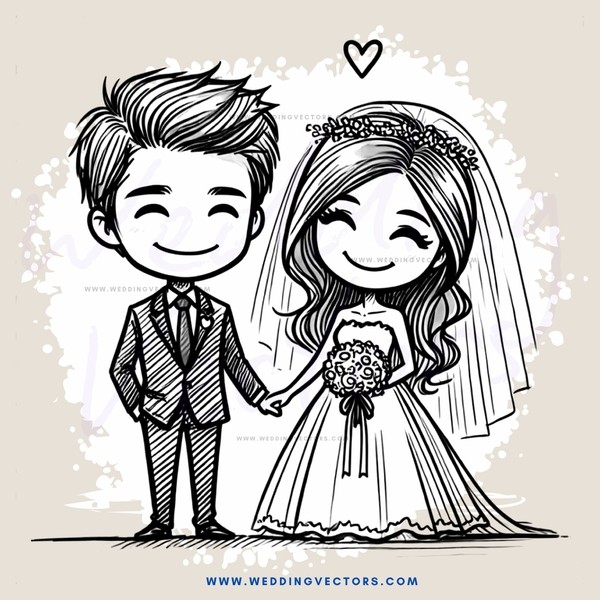 a young couple's engagement and wedding day