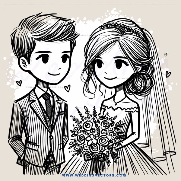 a wedding couple exchanging rings and flowers
