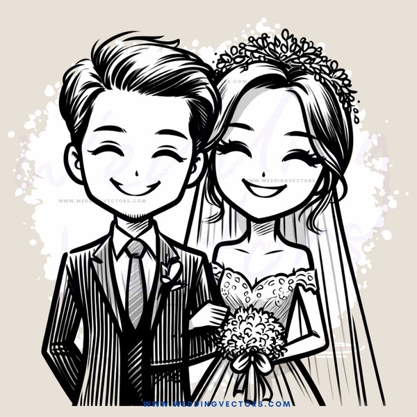 a couple posing for a picture