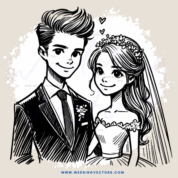 wedding clip animation