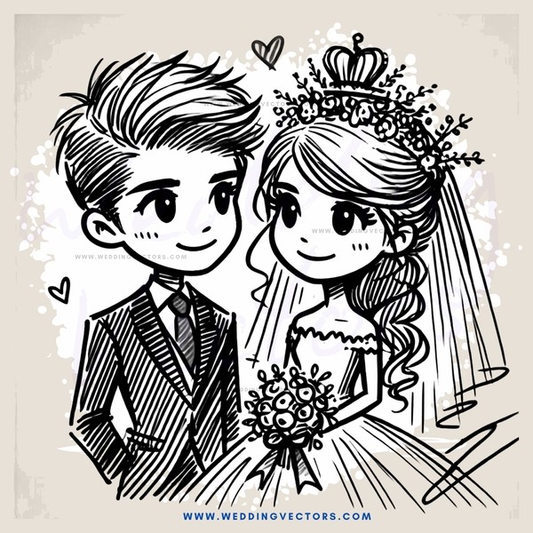 a wedding gift couple in smaller size