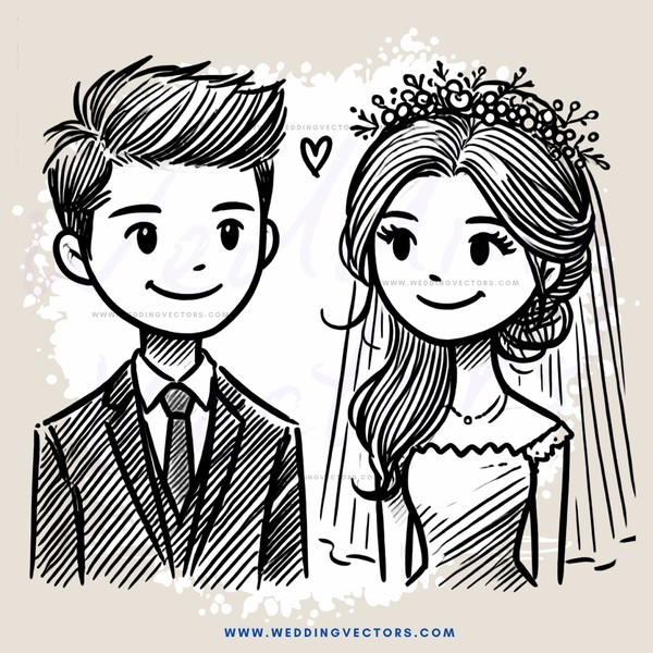 boy and girl getting married