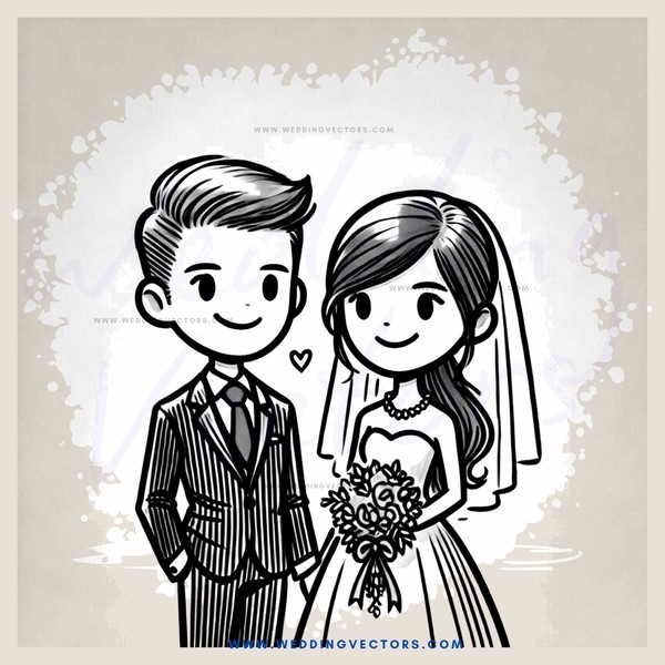 a man and woman holding hands and flowers