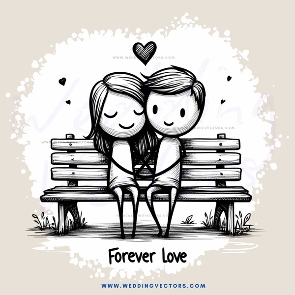 forever love (cartoon style)