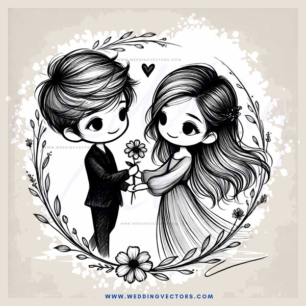 a couple's affectionate moment
