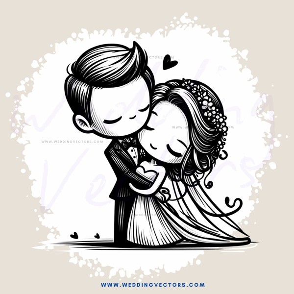 a couple embracing in black and white