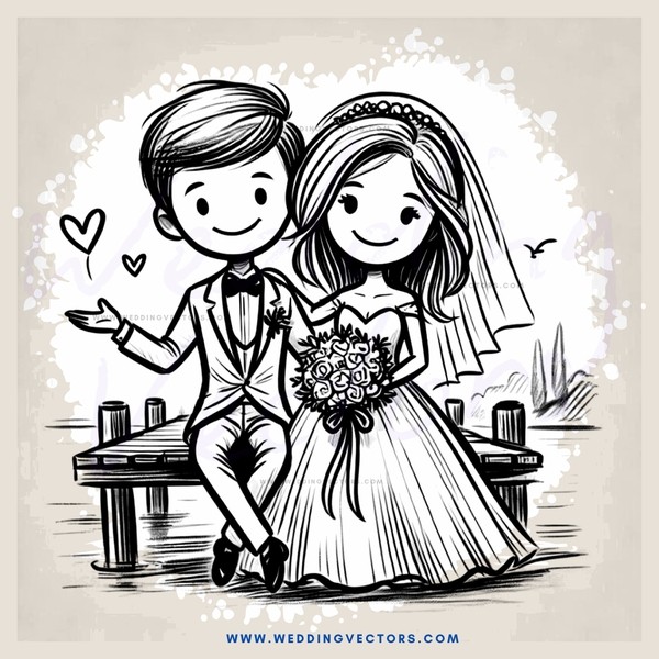 a young couple sitting on a bench