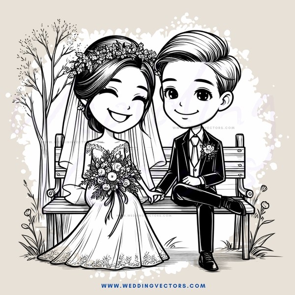 a wedding picture