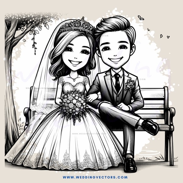 a couple sitting on a bench