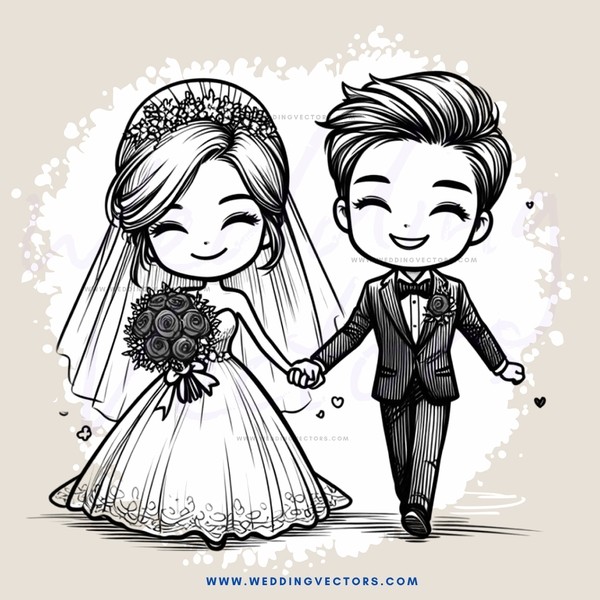 groom and bride in wedding ring