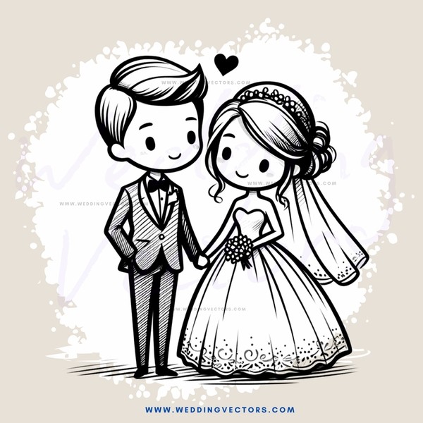 a couple posing for their picture