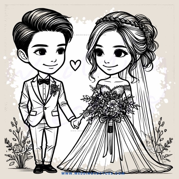 a wedding animation