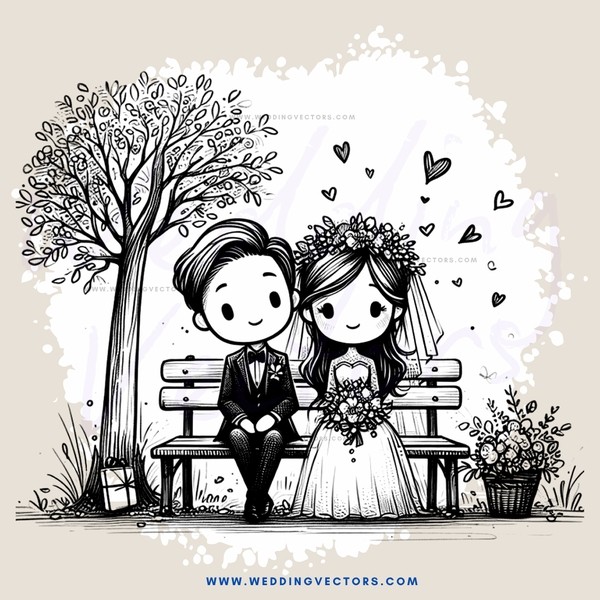 a couple sitting on a bench