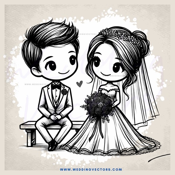 a couple sitting on a bench with rings on their fingers