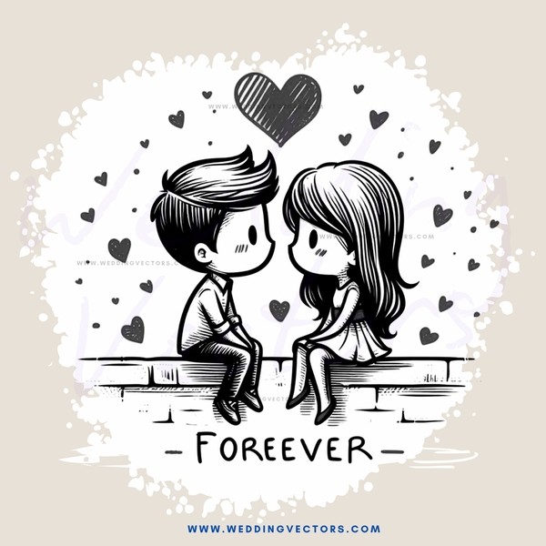 forever love cartoon image