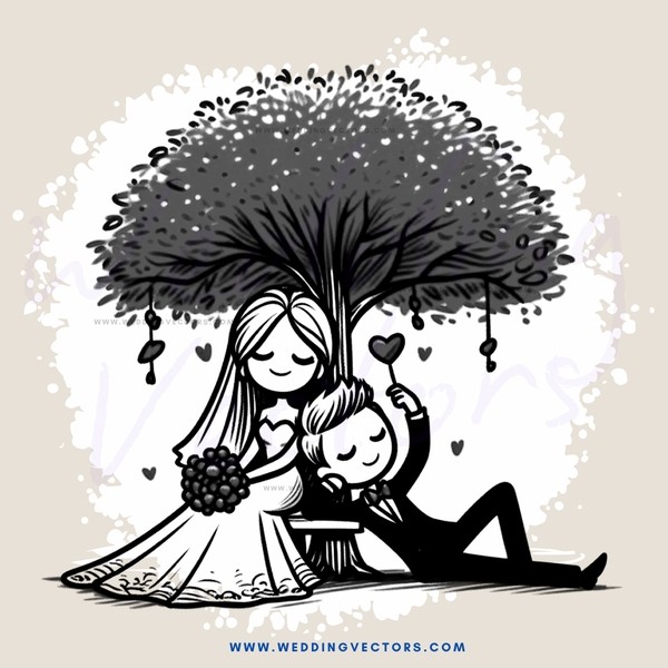 a man and woman sharing an umbrella