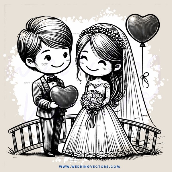 a young couple exchanging hearts