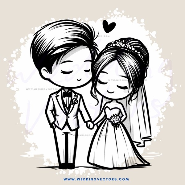 a couple in black and white engagement pose
