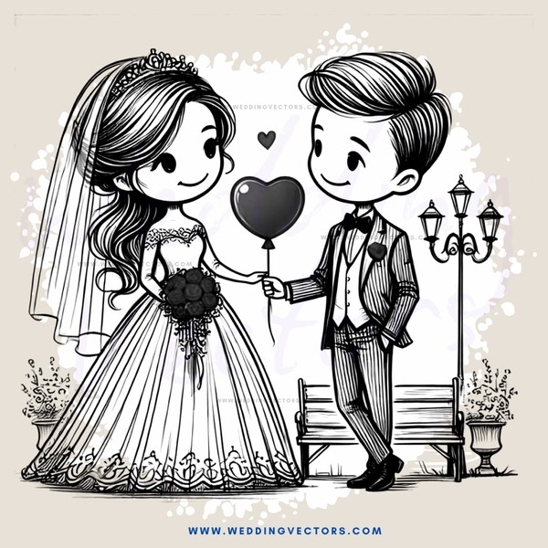 wedding bride and groom share their first kiss