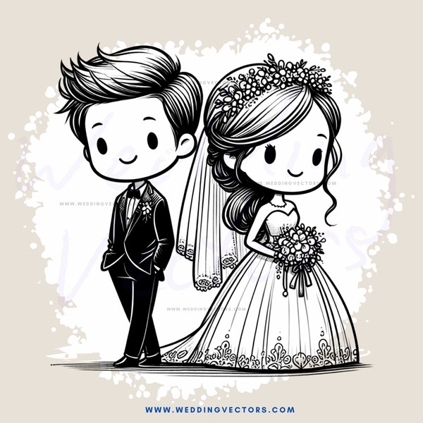 wedding ceremony with bride and groom