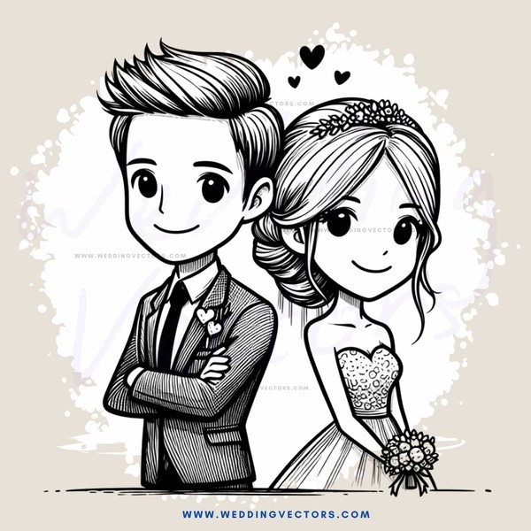 a couple posing for a picture