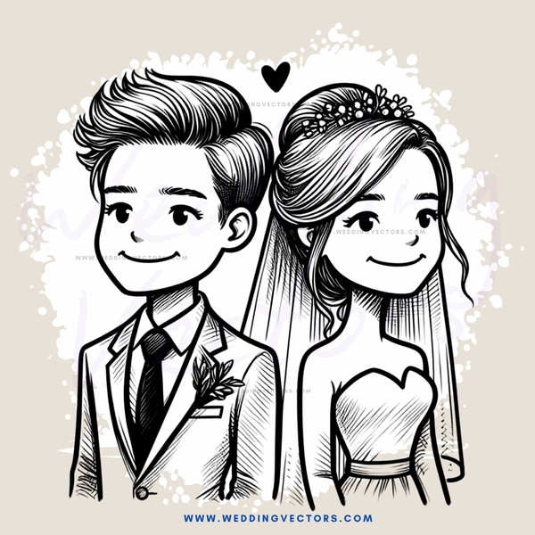 couple smiling with wedding ring and crown on their head