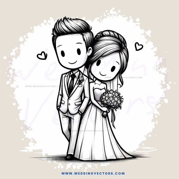 couple standing together with wedding flowers and a ring