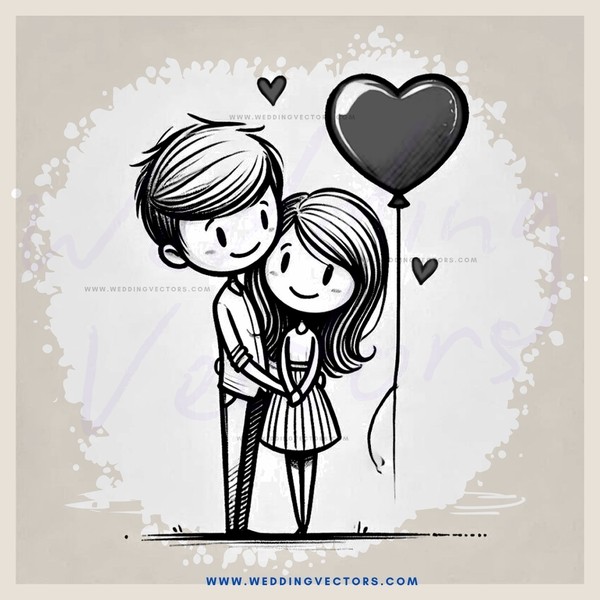 a boy and girl share a kiss