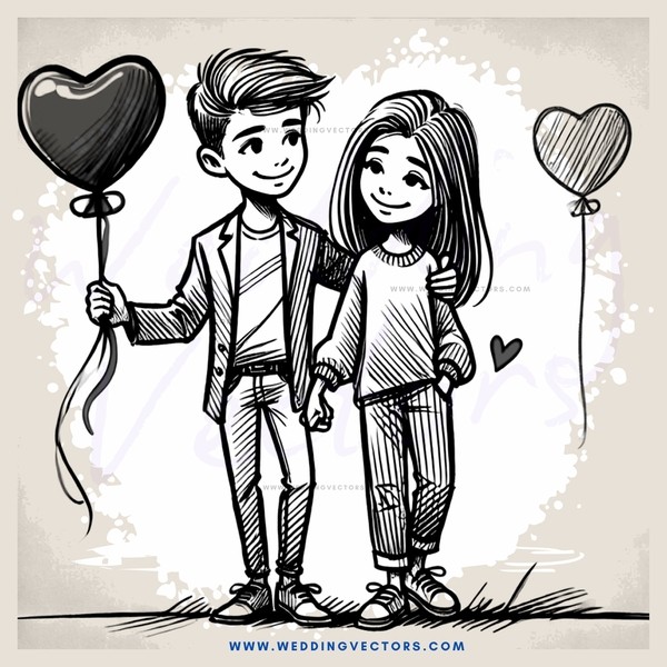 two people holding hearts