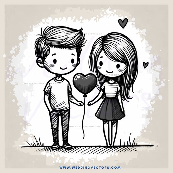two people with hearts and one boy