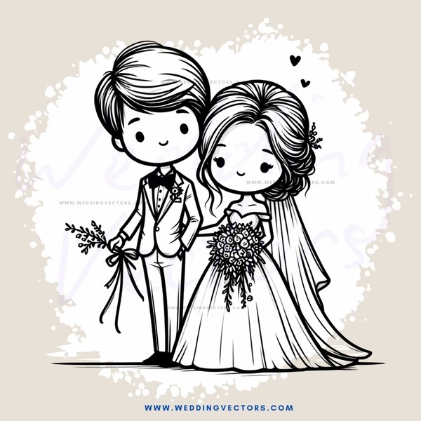 wedding bride and groom with ring on finger